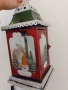 Метален фенер коледен, 30см, снимка 1