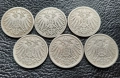 Стара монета/и 10 пфенига 1900,1901,1906,1907 и 1908 г. Германия , снимка 10