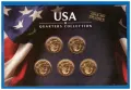 ПОЗЛАТЕН БАНКОВ СЕТ ОТ САЩ - „USA QUARTERS COLLECTION“, снимка 2