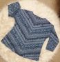 Пухкава и МЕКИЧКА блуза от фино тънко плетиво в сини цветове, снимка 3