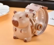 Капибара Capybara 3D детски часовник прожектор, снимка 1