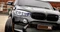 Двуместен джип Лицензиран BMW X6M 12V C MP3 с меки гуми с 2 Кожена седалка за 2 деца, снимка 12