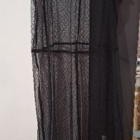 Черна прозрачна рокля, снимка 1 - Рокли - 45162978