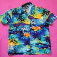 Лятна мъжка риза Хаваи, размер XL, снимка 1 - Ризи - 45186074