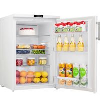 Хладилник Hanseatic HKS8555DW, 84,5 см височина, 56 см ширина, автоматично размразяване, функция суп, снимка 1 - Хладилници - 45207618