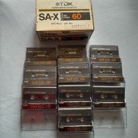 Касети TDK SA X 60 мин. , снимка 12 - Аудио касети - 44192226