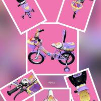 Детски велосипед 14 инча за момиче, снимка 1 - Велосипеди - 45851899