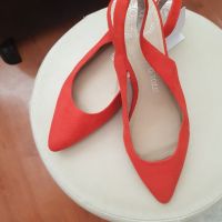 Нови обувки Marco Tozzi с ток , снимка 1 - Сандали - 45188269