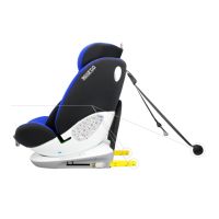 Детско столче за кола 40-150 см, SPARCO, черно/синьо, снимка 9 - Столчета за кола и колело - 45841931