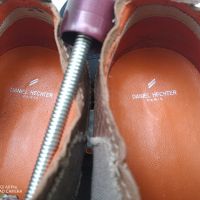 мъжки обувки от естествена кожа DANIEL HECHTER® MEN´S LEATHER LOW SHOES - COGNAC BROWN, N- 43 - 44, снимка 2 - Ежедневни обувки - 45543297