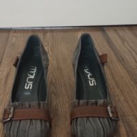 Обувки от естествен велур на MJUS, снимка 1 - Дамски обувки на ток - 45216908