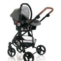 Бебешка количка Lorelli CRYSTA 3 в 1 GREY + чанта

, снимка 2 - Детски колички - 45090572