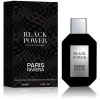 Paris Riviera Black Power 100ml EDT Men Black Code. Ароматни нотки: дървесно-ориенталски, свежи, инт, снимка 1 - Мъжки парфюми - 45511227