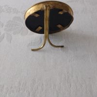 Малка Стара немска рамка месинг бронз , снимка 8 - Антикварни и старинни предмети - 45963185