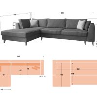 Разтегателен диван Болоня , снимка 8 - Дивани и мека мебел - 45840145