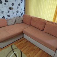 Продавам употребявам ъглов разтегателен диван ямбол, снимка 3 - Дивани и мека мебел - 45490193