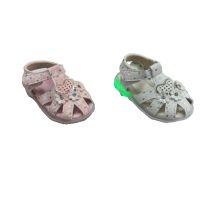 Леки и удобни светещи детски сандали за момиче, снимка 2 - Бебешки обувки - 45299688