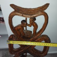африканска дърворезба, снимка 5 - Антикварни и старинни предмети - 45682221