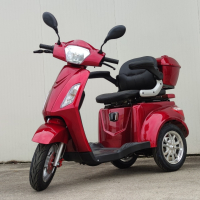 Луксозна едноместна електрическа триколка модел VISTA T408 цвят бордо

, снимка 1 - Мотоциклети и мототехника - 44936381