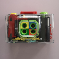 Лот играчки: музикален телефон, фотоапарат с отварящи се, въртящи елементи и калейдоскоп Обща цена 1, снимка 4 - Музикални играчки - 45058632