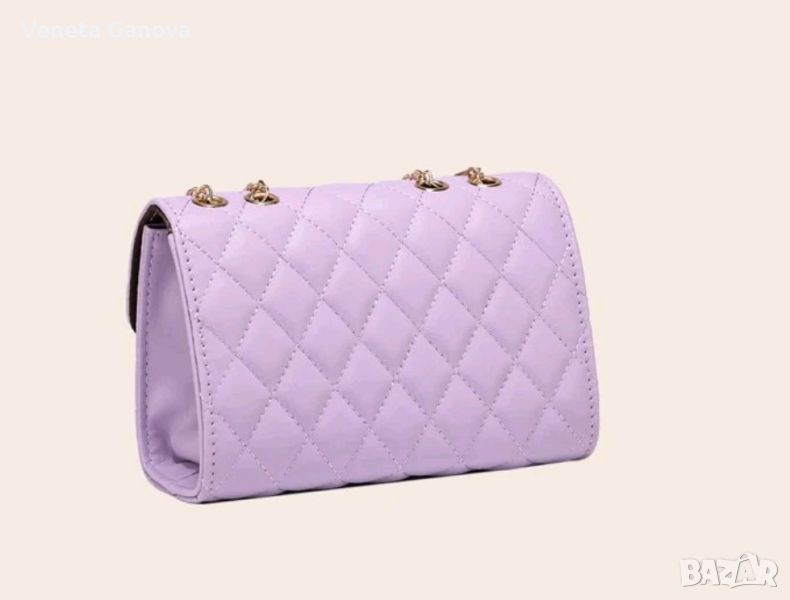 Лилава модерна дамска чантичка , снимка 1