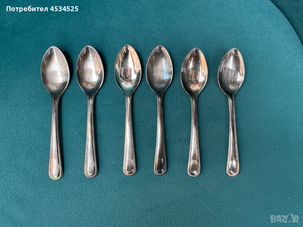 🥄 Винтидж посребрени лъжички от Sheffield – английска класика с история(между 1930–1960 г.), снимка 1