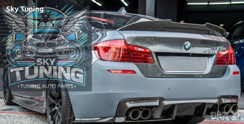 БМВ Ф10 Спойлер за багажник ПСМ / BMW F10 Spoiler PSM Style 5 series, снимка 1