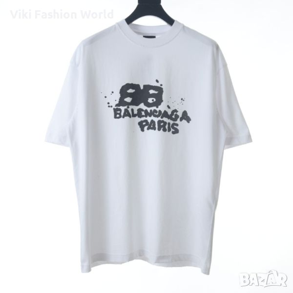 Най-висок клас тениска BALENCIAGA , унисекс тениски Balenciaga t shirt, снимка 1