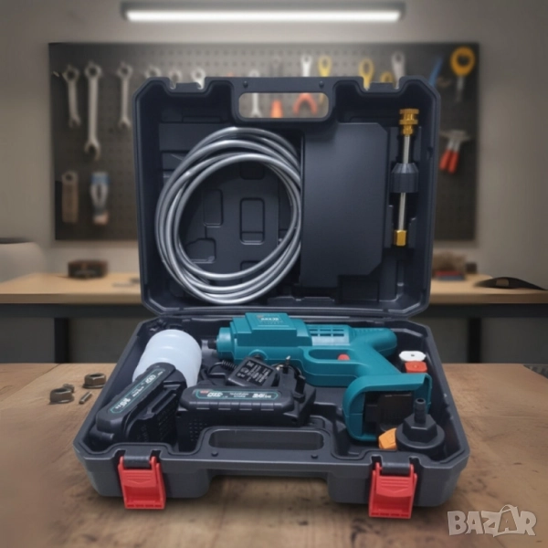 Акумулаторен безчетков пистолет за миене IF Tools BS1101 – 36V, 2.0Ah, с куфар и аксесоари, снимка 1