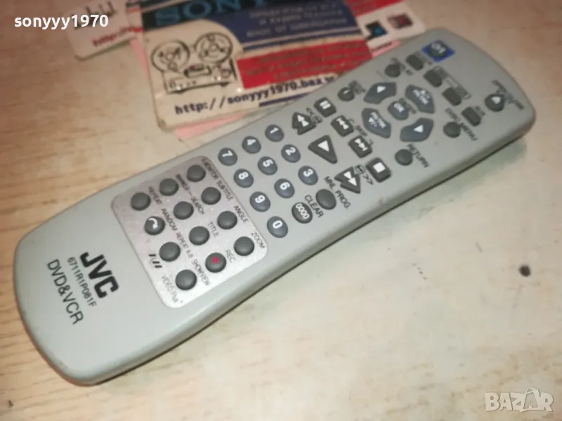 JVC DVD & VCR REMOTE CONTROL-ВНОС SWISS 2110240821, снимка 1