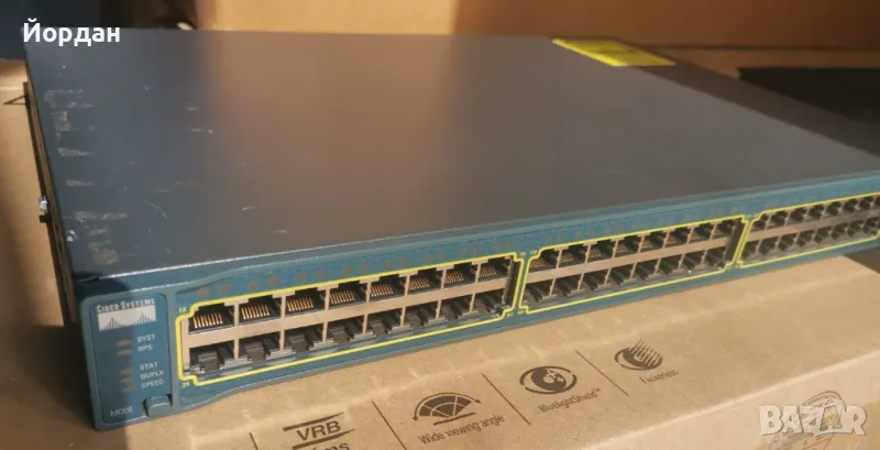 Cisco Catalyst 3560 суич, снимка 1