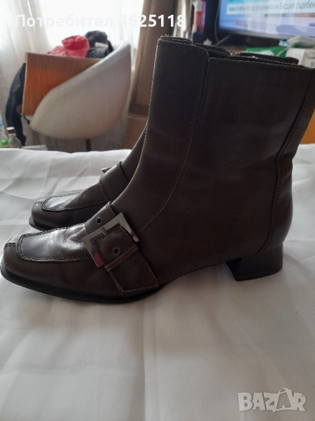 Дамски полуботуши на "TAMARIS" естествена кожа , снимка 1