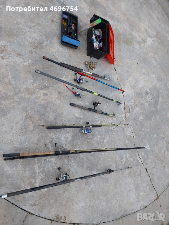 Въдици + принадлежности , снимка 1