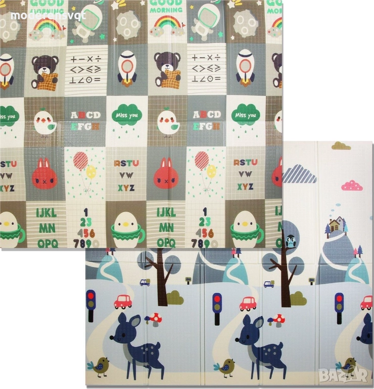 Топлоизолиращо килимче за деца и бебета 180x200 см, снимка 1