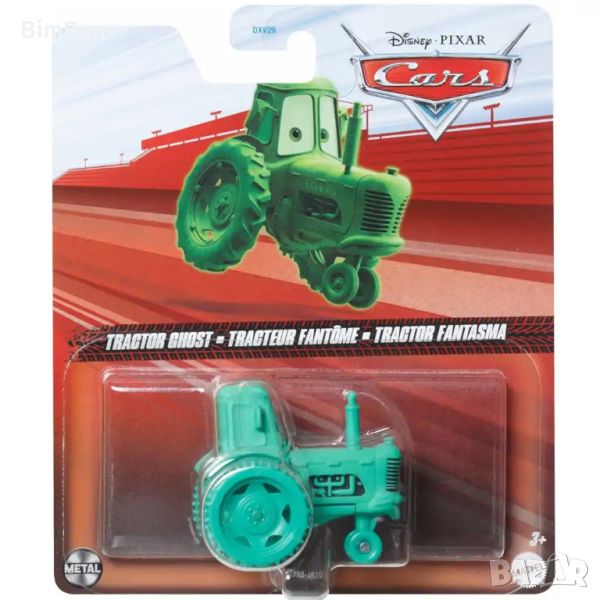 Оригинална kоличка Cars Tractor Ghost / Disney / Pixar, снимка 1