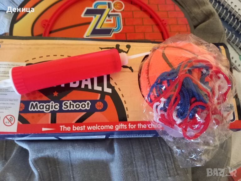 Нови-Баскетболен кош,формички, снимка 1