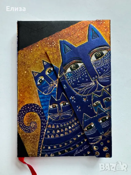 Бележник Paperblanks Fantastic Felines Mediterranean Cats, снимка 1