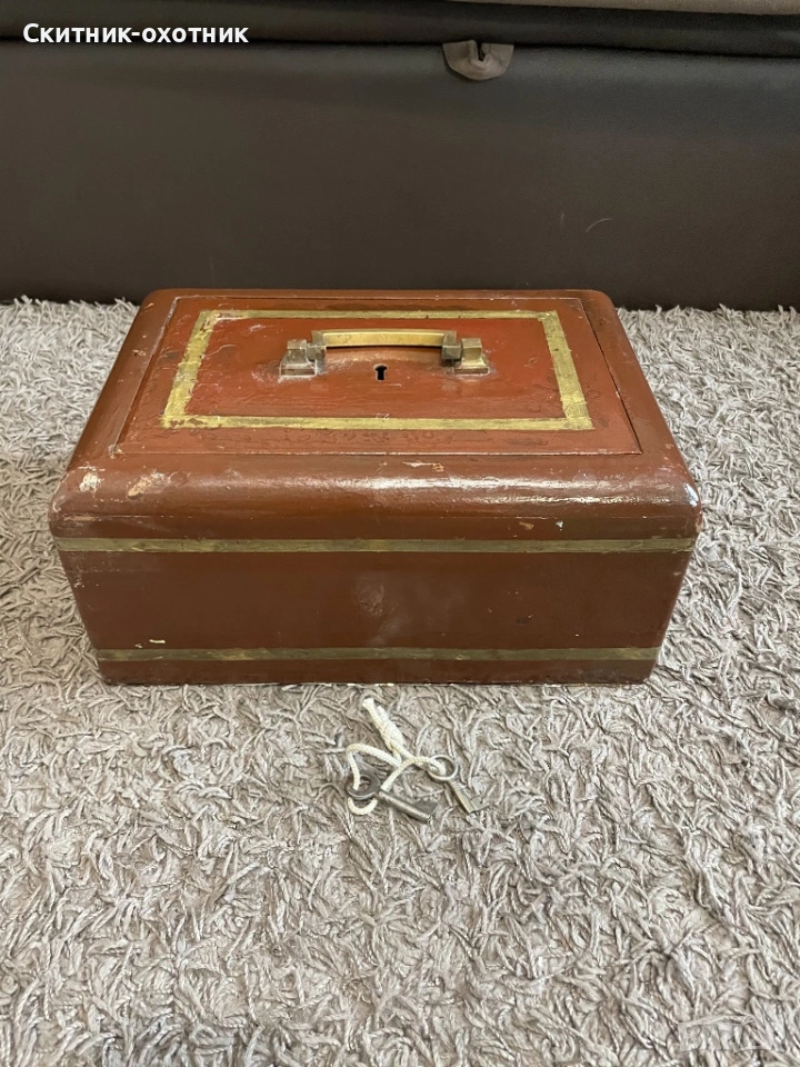 Много стара и масивна каса, снимка 1