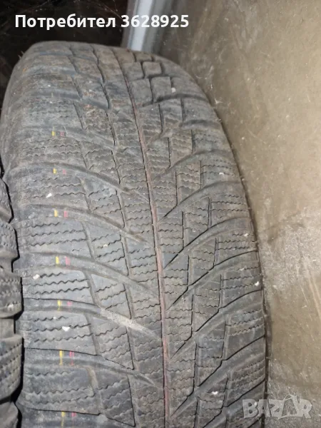 4 броя зимни гуми Bridgestone с джанти 185/65/15, снимка 1