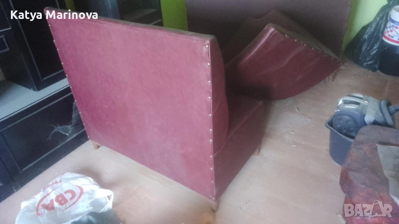 Кожен диван, снимка 1