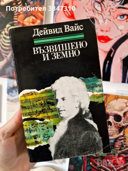 Възвишено и земно (Роман за живота и епохата на Моцарт) - Дейвид Вайс, снимка 1