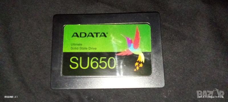 SSD ADATA 480gb / SU650 / ССД 480ГБ, снимка 1