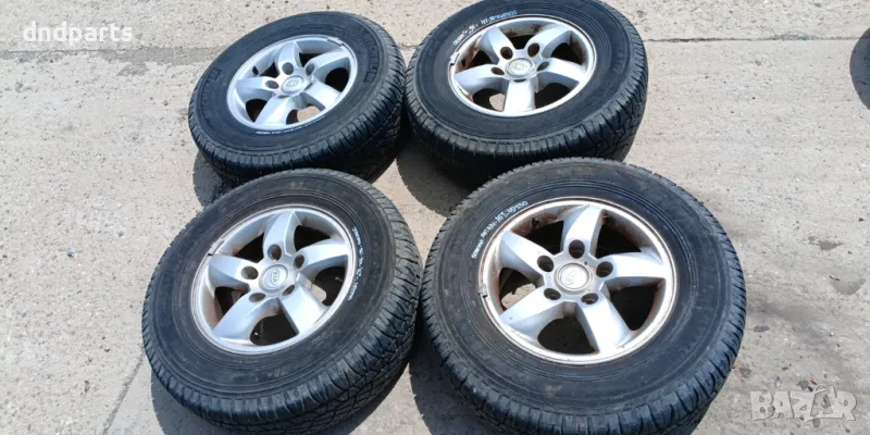 Алуминиеви джанти Kia Sorento 2006г. 16ки(гуми дот14)	, снимка 1