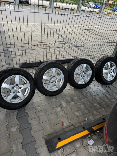 Джанти с летни гуми 195/65 R15 Yokohama, снимка 1