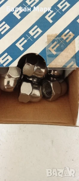 Гайка глуха (калпачата) М16 – DIN 1587 – A2 неръждаема стомана – 50 бр. – Внос от Германия, снимка 1