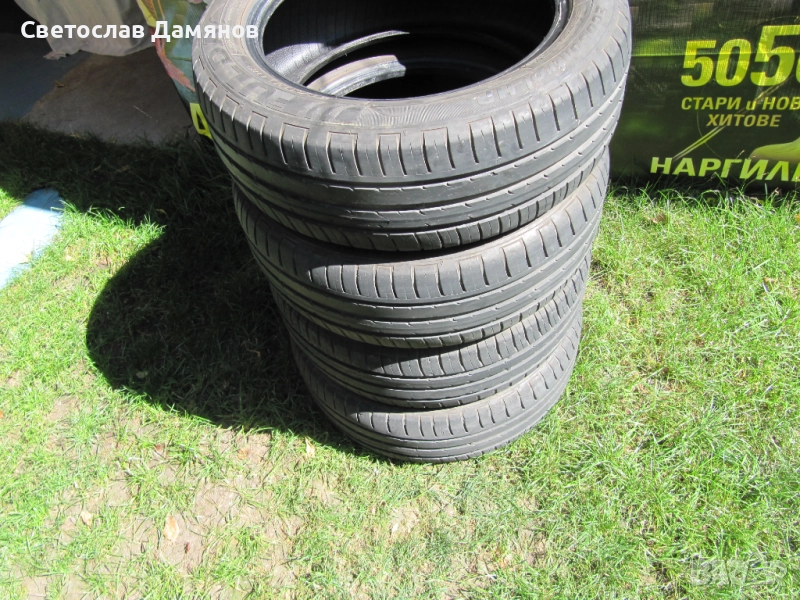 Летни гуми Дънлоп френски 195/55/16, снимка 1