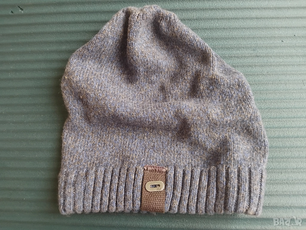 QS Вълнена оригинална мъжка зимна шапка - НОВА, снимка 1