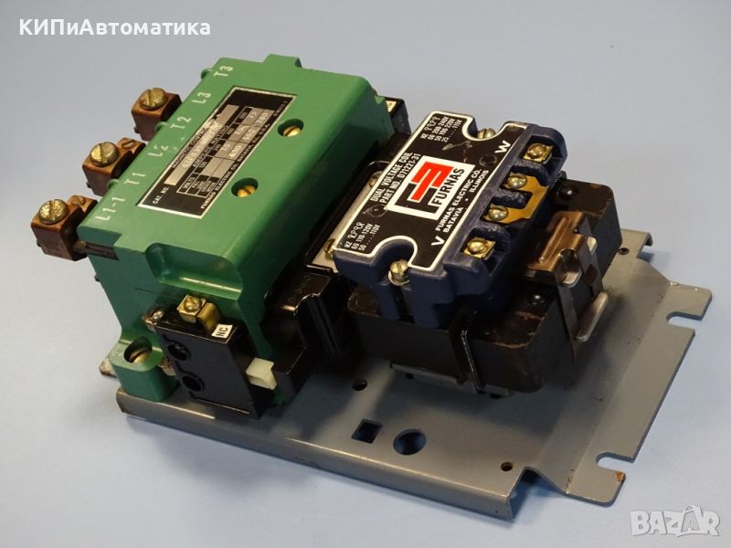 контактор въздушен FURNAS 42FB35AAD8GC contactor 3-pole 110-120V, снимка 1