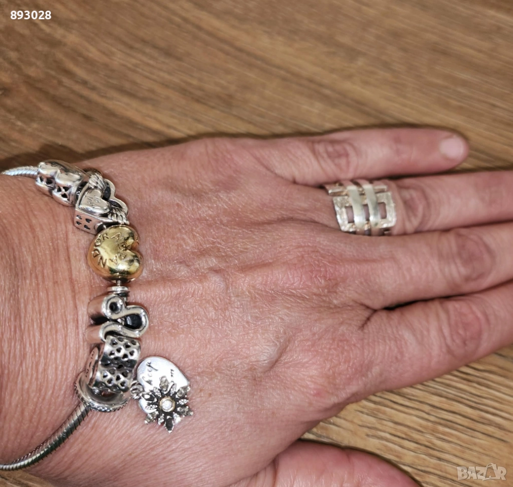 Сребърен пръстен , снимка 1