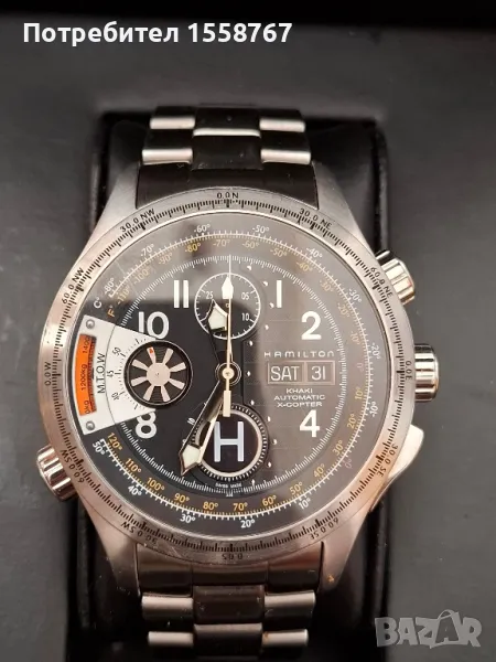 Hamilton Khaki X-Copter 7750 Valjoux , снимка 1